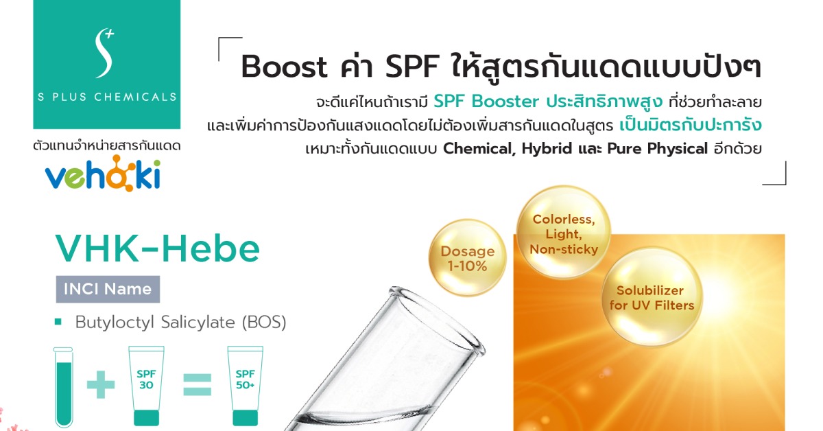 S Plus Chemicals x Vehoki | In-cosmetics Asia 2025